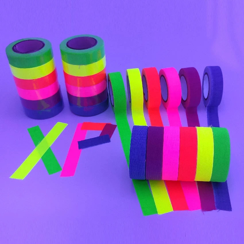 Woodworking Uv Light - Uv Fluorescent Tape High-Adhesion Stage Lighting