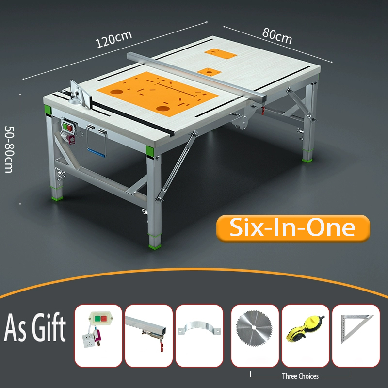 Woodworking Plans - Multifunctional Woodworking Workbench Portable Folding Workbench