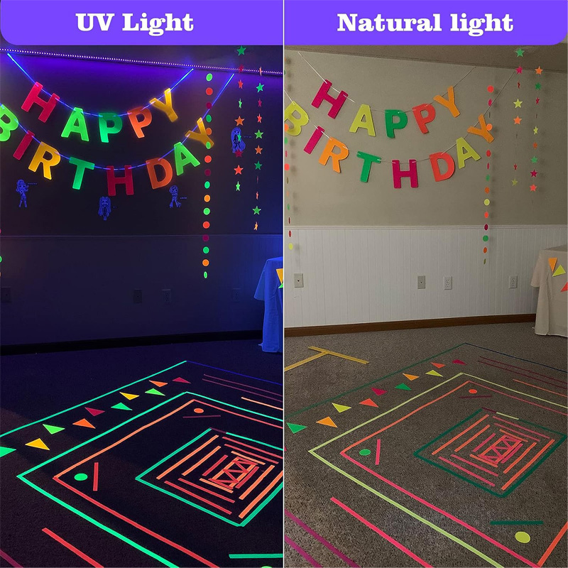 5Meter 6 Colors Neon Gaffer Cl - Woodworking Uv Light 评论和价格