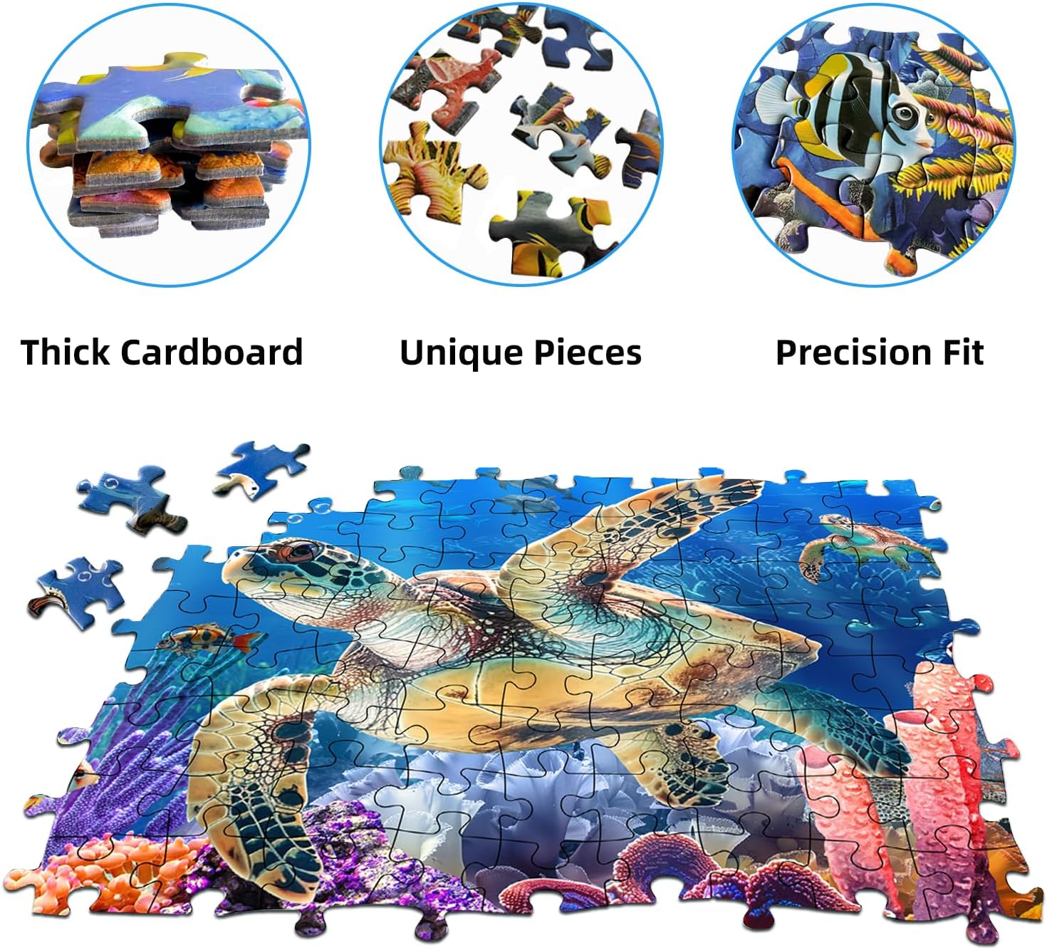300/500/1000 Pcs Jigsaw Puzzle - Woodworking Meaning 评论和价格