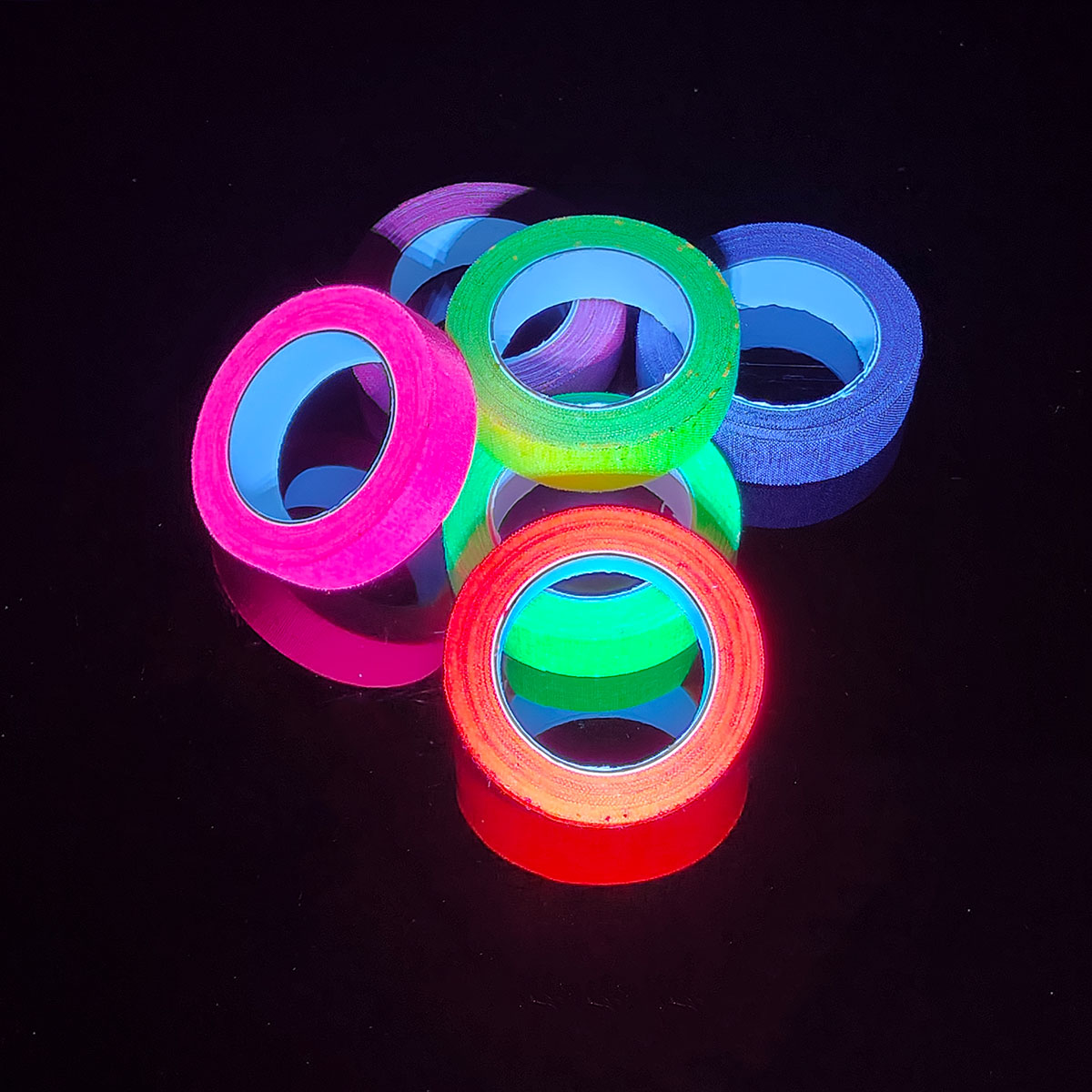 6-Pack Neon Fluorescent Tape S - Woodworking Uv Light 评论和价格