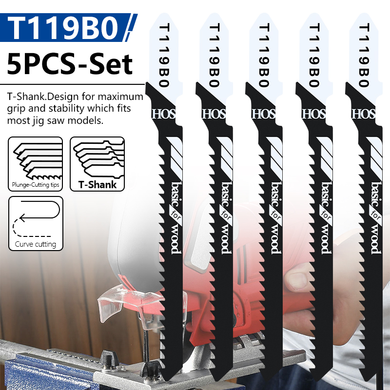 XCAN 1/5/10pcs T119BO Jigsaw B - Woodworking Plans 评论和价格
