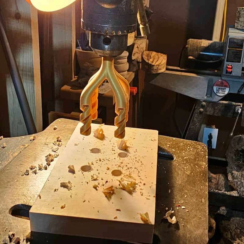Plastic Four Prank Drill Bit T - Woodworking Jokes 评论和价格