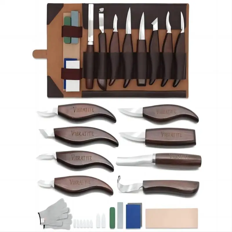Wood Carving Kit 15PCS Wood Ca - Woodworking Kits For Beginners 评论和价格