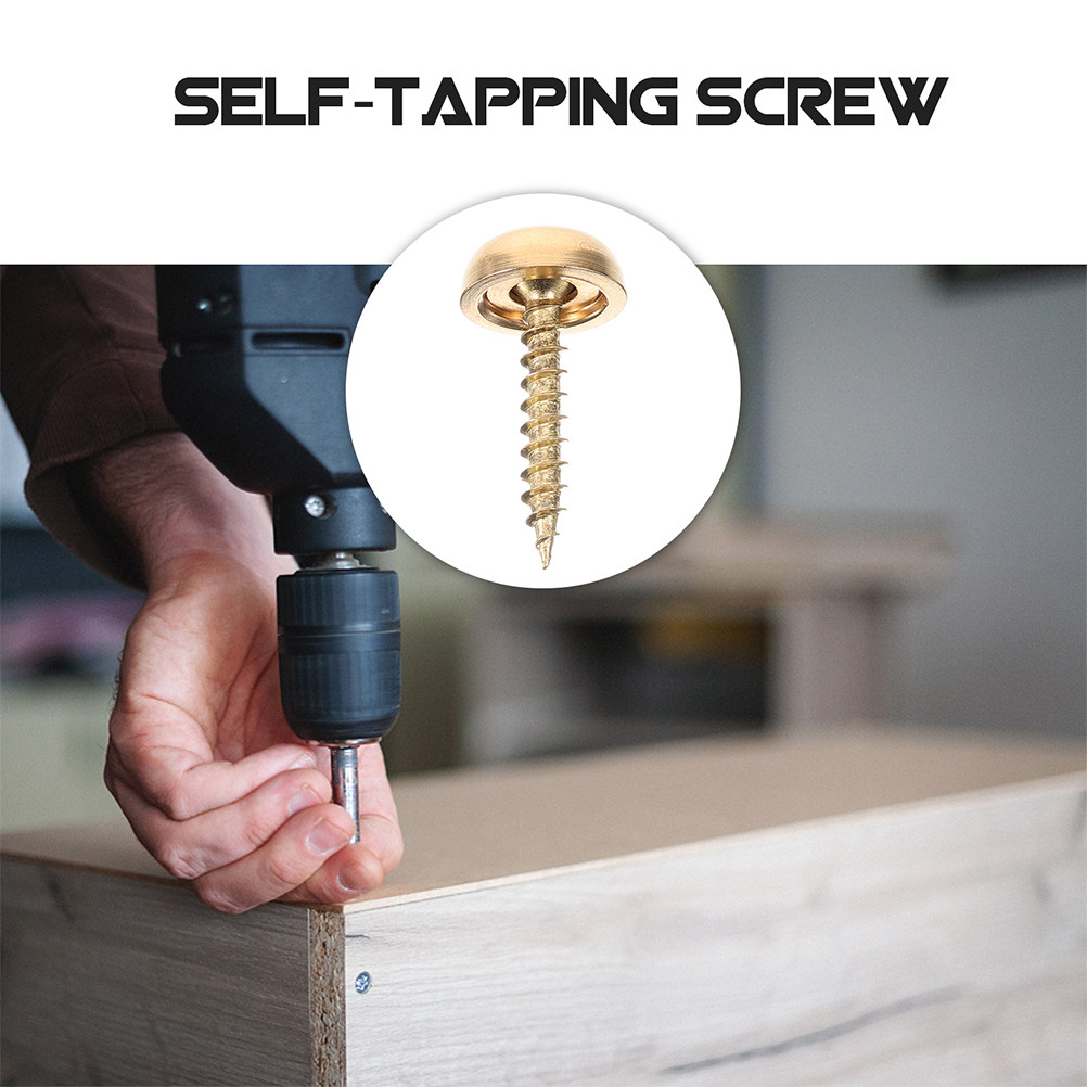 8Pcs Decorative Cap Screws Bra - Woodworking Projects Art 评论和价格