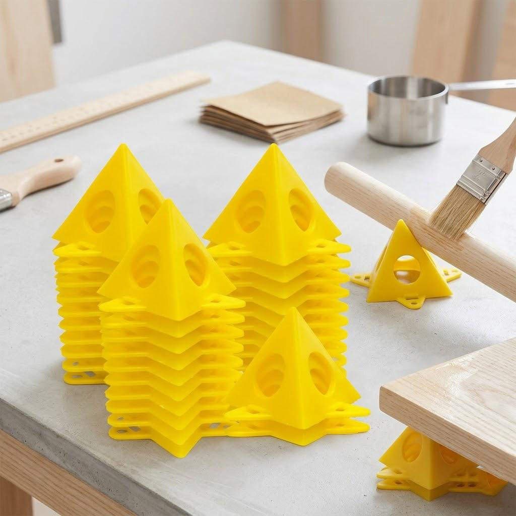 10PCS Triangle Spray Painting  - Woodworking Projects Art 评论和价格